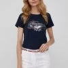Κοντομάνικο Μπλουζάκι Pepe Jeans Anna χρώμα: ναυτικό μπλε 2 Κοντομάνικο Μπλουζάκι Pepe Jeans Anna χρώμα: ναυτικό μπλε -Pepe Jeans Sales Store unnamed file 1018