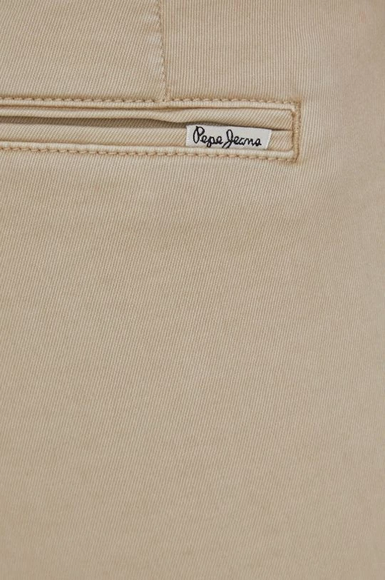 Υφασμάτινα Παντελόνι Pepe Jeans Maura χρώμα: μπεζ, 6 Υφασμάτινα Παντελόνι Pepe Jeans Maura χρώμα: μπεζ, - Image 4