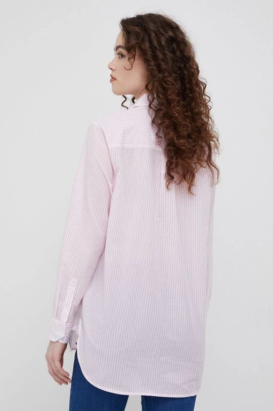 Πουκάμισα Βαμβακερό πουκάμισο Pepe Jeans Hilary χρώμα: ροζ, 6 Πουκάμισα Βαμβακερό πουκάμισο Pepe Jeans Hilary χρώμα: ροζ, - Image 4