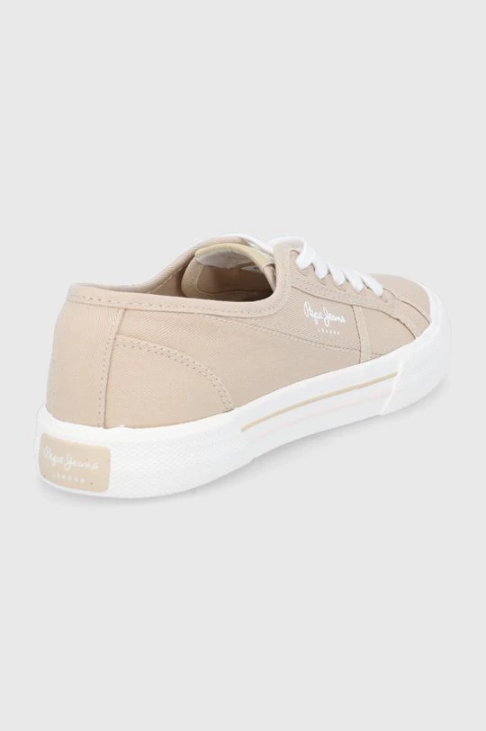Χαμηλά Πάνινα παπούτσια Pepe Jeans Brady W Basic χρώμα: μπεζ 5 Χαμηλά Πάνινα παπούτσια Pepe Jeans Brady W Basic χρώμα: μπεζ - Image 3