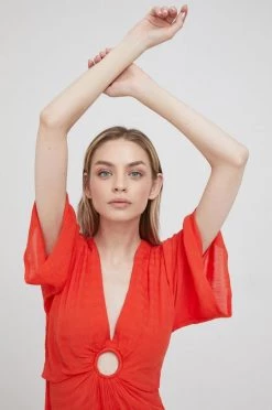 Φορέματα Φόρεμα Pepe Jeans πορτοκαλί -Pepe Jeans Sales Store unnamed file 111