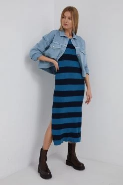 Φορέματα Φόρεμα Pepe Jeans PAOLA τιρκουάζ -Pepe Jeans Sales Store unnamed file 1110