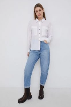 Πουκάμισα Πουκάμισο Pepe Jeans LENORA χρώμα: άσπρο -Pepe Jeans Sales Store unnamed file 1122