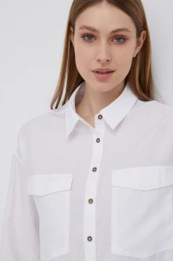 Πουκάμισα Πουκάμισο Pepe Jeans LENORA χρώμα: άσπρο -Pepe Jeans Sales Store unnamed file 1124