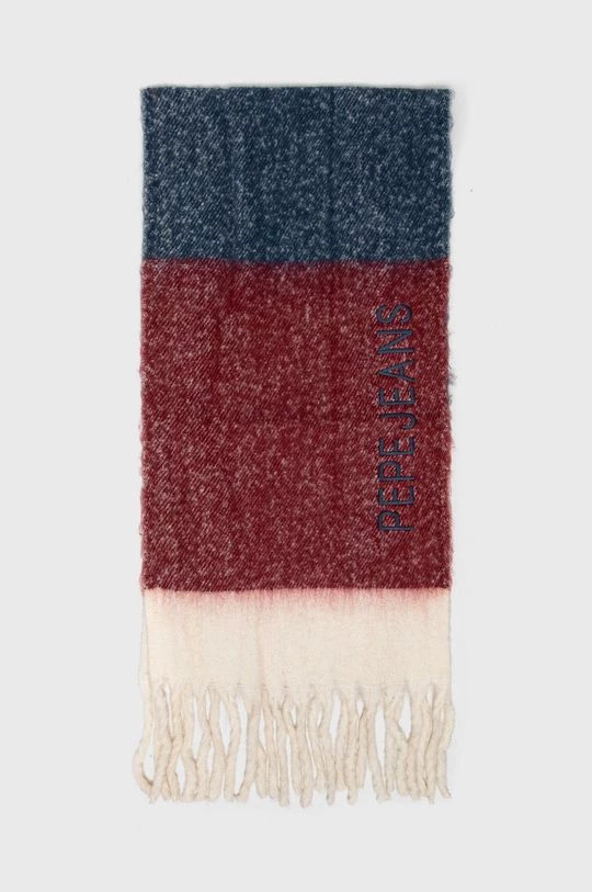 Κασκόλ Pepe Jeans CHELSEA SCARF χρώμα: κόκκινο 4 Κασκόλ Pepe Jeans CHELSEA SCARF χρώμα: κόκκινο - Image 2