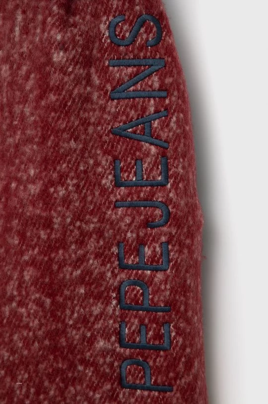 Κασκόλ Pepe Jeans CHELSEA SCARF χρώμα: κόκκινο 5 Κασκόλ Pepe Jeans CHELSEA SCARF χρώμα: κόκκινο - Image 3