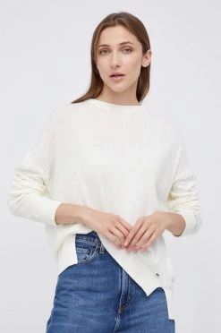 Χωρίς φερμουάρ Πουλόβερ με προσθήκη μαλλιού Pepe Jeans CAROL χρώμα: κρεμ