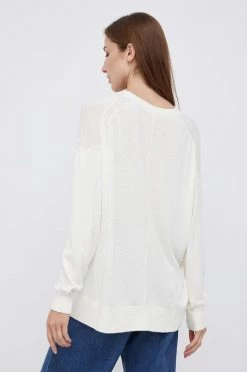 Χωρίς φερμουάρ Πουλόβερ με προσθήκη μαλλιού Pepe Jeans CAROL χρώμα: κρεμ -Pepe Jeans Sales Store unnamed file 1144