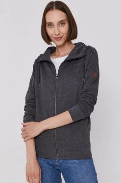 Με φερμουάρ Μπλούζα Pepe Jeans χρώμα: γκρι