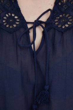 Μπλούζες Μπλουζάκι Pepe Jeans Stella χρώμα: ναυτικό μπλε -Pepe Jeans Sales Store unnamed file 117