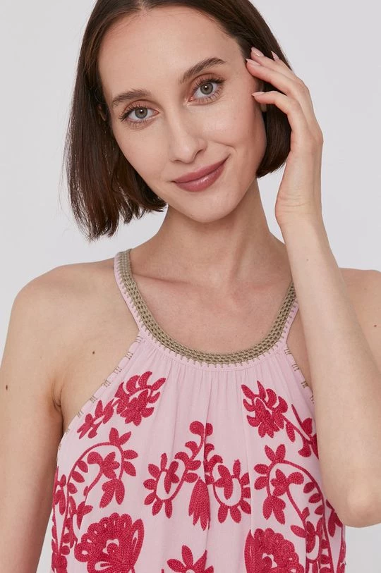 Μπλούζες Μπλουζάκι Pepe Jeans SABINA χρώμα: ροζ 7 Μπλούζες Μπλουζάκι Pepe Jeans SABINA χρώμα: ροζ - Image 5