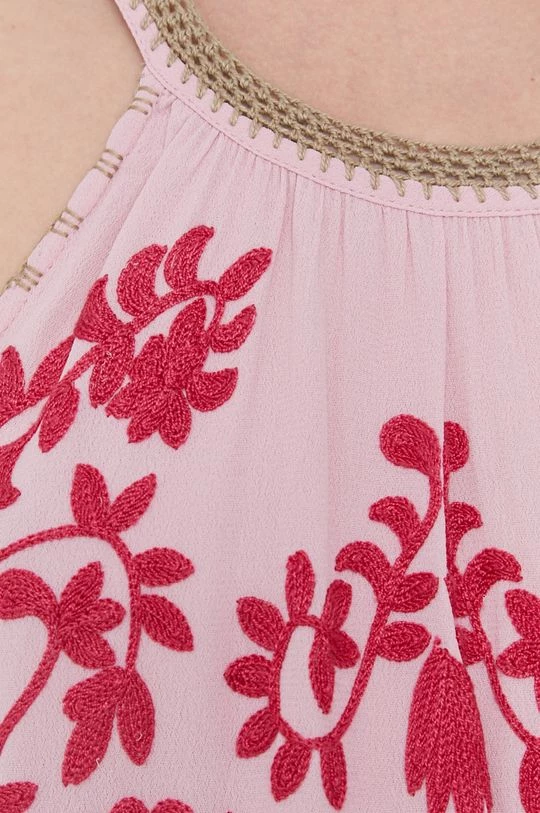 Μπλούζες Μπλουζάκι Pepe Jeans SABINA χρώμα: ροζ 8 Μπλούζες Μπλουζάκι Pepe Jeans SABINA χρώμα: ροζ - Image 6