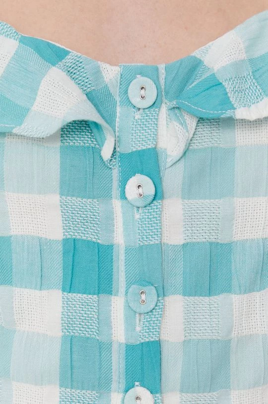 Μπλούζες Μπλουζάκι Pepe Jeans VALENTINA χρώμα: τιρκουάζ 7 Μπλούζες Μπλουζάκι Pepe Jeans VALENTINA χρώμα: τιρκουάζ - Image 5