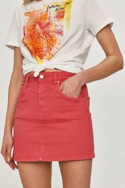 Φούστες Τζιν φούστα Pepe Jeans RACHEL ροζ
