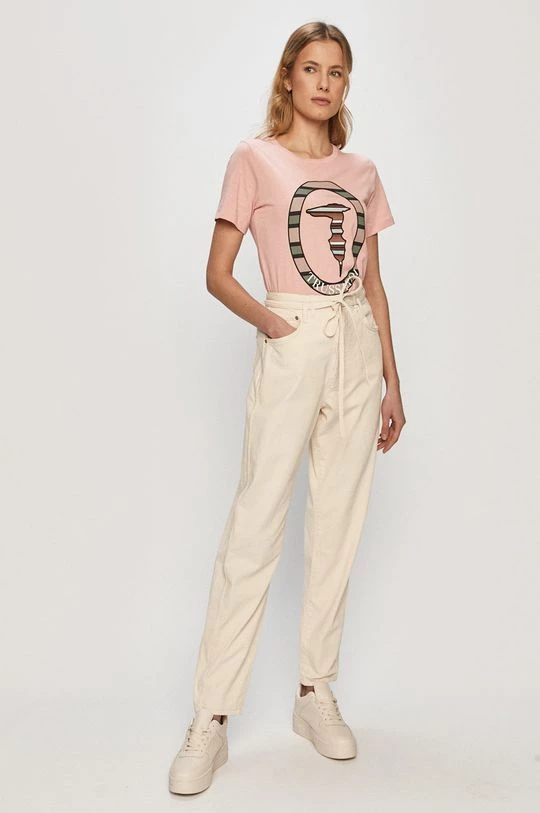Relaxed Pepe Jeans - Тζιν παντελονι Rachel κρεμ 4 Relaxed Pepe Jeans - Тζιν παντελονι Rachel κρεμ - Image 2