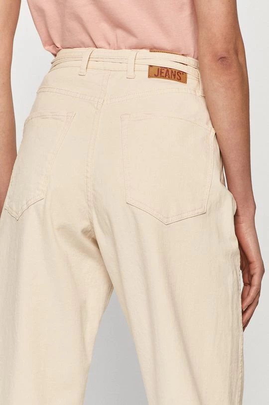 Relaxed Pepe Jeans - Тζιν παντελονι Rachel κρεμ 6 Relaxed Pepe Jeans - Тζιν παντελονι Rachel κρεμ - Image 4