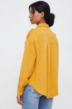 Πουκάμισα Πουκάμισο Pepe Jeans κίτρινο 9 Πουκάμισα Πουκάμισο Pepe Jeans κίτρινο -Pepe Jeans Sales Store unnamed file 1344