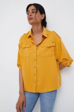 Πουκάμισα Πουκάμισο Pepe Jeans κίτρινο 10 Πουκάμισα Πουκάμισο Pepe Jeans κίτρινο -Pepe Jeans Sales Store unnamed file 1345