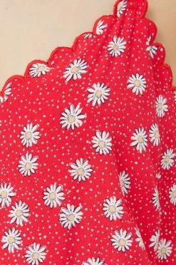 Μπλούζες Μπλουζάκι Pepe Jeans κόκκινο -Pepe Jeans Sales Store unnamed file 1369