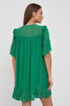 Φορέματα Φόρεμα Pepe Jeans πράσινο -Pepe Jeans Sales Store unnamed file 1381