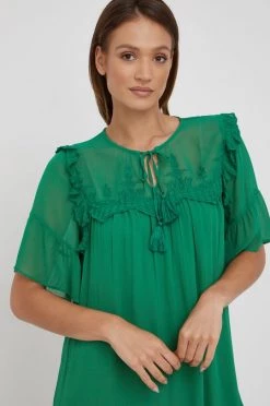Φορέματα Φόρεμα Pepe Jeans πράσινο -Pepe Jeans Sales Store unnamed file 1382