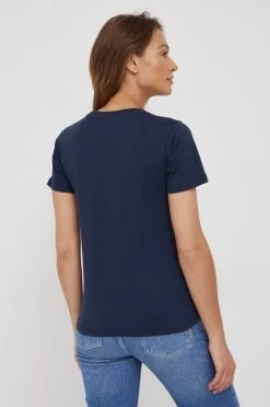 Κοντομάνικο Βαμβακερό μπλουζάκι Pepe Jeans ναυτικό μπλε -Pepe Jeans Sales Store unnamed file 1410