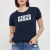 Κοντομάνικο Βαμβακερό μπλουζάκι Pepe Jeans ναυτικό μπλε -Pepe Jeans Sales Store unnamed file 1418