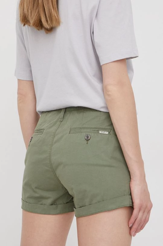 Σορτς Βαμβακερό σορτσάκι Pepe Jeans Balboa Short πράσινο 5 Σορτς Βαμβακερό σορτσάκι Pepe Jeans Balboa Short πράσινο - Image 3