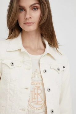 Κοντά μπουφάν Τζιν μπουφάν Pepe Jeans Thrift μπεζ -Pepe Jeans Sales Store unnamed file 1510