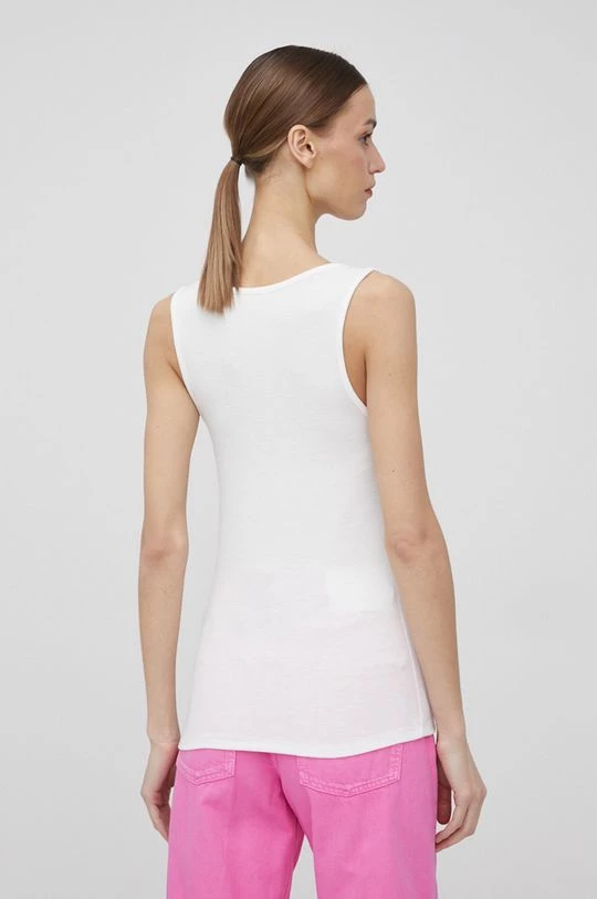 Αμάνικος Top Pepe Jeans Duni N χρώμα: άσπρο 5 Αμάνικος Top Pepe Jeans Duni N χρώμα: άσπρο - Image 3