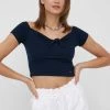 Κοντομάνικο Μπλουζάκι Pepe Jeans Beth ναυτικό μπλε -Pepe Jeans Sales Store unnamed file 1534