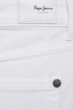 Σορτς Τζιν σορτς Pepe Jeans Mary Short χρώμα: άσπρο, 9 Σορτς Τζιν σορτς Pepe Jeans Mary Short χρώμα: άσπρο, -Pepe Jeans Sales Store unnamed file 1546
