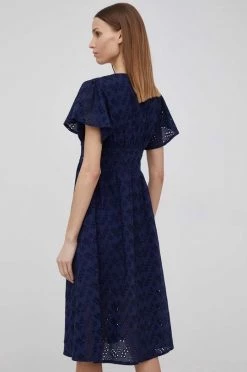 Φορέματα Βαμβακερό φόρεμα Pepe Jeans Mae ναυτικό μπλε, -Pepe Jeans Sales Store unnamed file 157