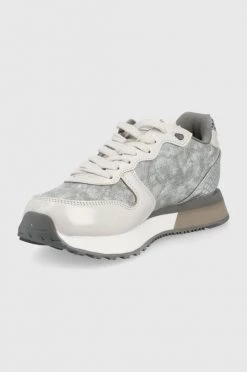 Sneakers Αθλητικά Pepe Jeans Dover Snake ασημί -Pepe Jeans Sales Store unnamed file 1589