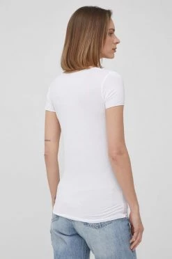 Κοντομάνικο Μπλουζάκι Pepe Jeans Cameron χρώμα: άσπρο -Pepe Jeans Sales Store unnamed file 1625