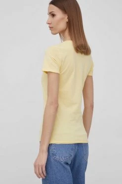 Κοντομάνικο Βαμβακερό μπλουζάκι Pepe Jeans Bleu N κίτρινο -Pepe Jeans Sales Store unnamed file 1640