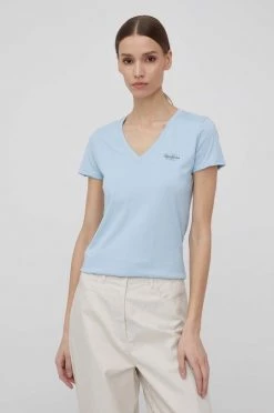 Κοντομάνικο Βαμβακερό μπλουζάκι Pepe Jeans Bleu N μπλε 10 Κοντομάνικο Βαμβακερό μπλουζάκι Pepe Jeans Bleu N μπλε -Pepe Jeans Sales Store unnamed file 1646