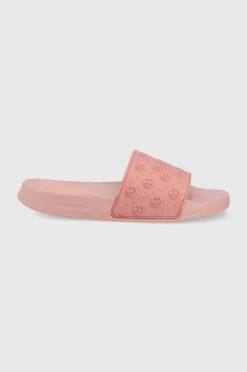 Σαγιονάρες Παντόφλες Pepe Jeans Slider Sport χρώμα: ροζ