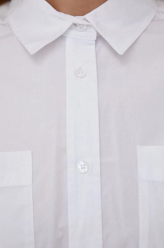 Πουκάμισα Βαμβακερό πουκάμισο Pepe Jeans Miucha χρώμα: άσπρο, 4 Πουκάμισα Βαμβακερό πουκάμισο Pepe Jeans Miucha χρώμα: άσπρο, - Image 2