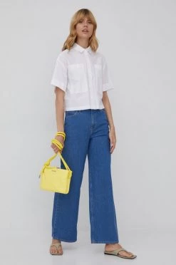 Πουκάμισα Βαμβακερό πουκάμισο Pepe Jeans Miucha χρώμα: άσπρο, 9 Πουκάμισα Βαμβακερό πουκάμισο Pepe Jeans Miucha χρώμα: άσπρο, -Pepe Jeans Sales Store unnamed file 1665