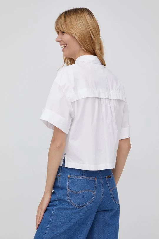 Πουκάμισα Βαμβακερό πουκάμισο Pepe Jeans Miucha χρώμα: άσπρο, 6 Πουκάμισα Βαμβακερό πουκάμισο Pepe Jeans Miucha χρώμα: άσπρο, - Image 4