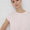 Κοντομάνικο Βαμβακερό μπλουζάκι Pepe Jeans Bloom ροζ