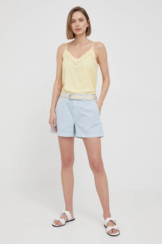 Μπλούζες Μπλουζάκι Pepe Jeans Marga κίτρινο 4 Μπλούζες Μπλουζάκι Pepe Jeans Marga κίτρινο - Image 2