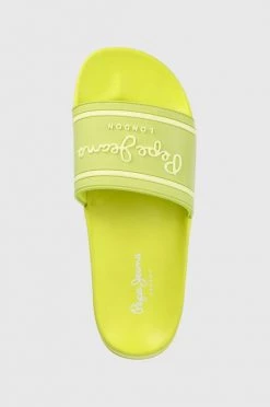 Σαγιονάρες Παντόφλες Pepe Jeans Slider Logo Woman χρώμα: πράσινο 9 Σαγιονάρες Παντόφλες Pepe Jeans Slider Logo Woman χρώμα: πράσινο -Pepe Jeans Sales Store unnamed file 1705