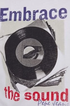 Κοντομάνικο Βαμβακερό μπλουζάκι Pepe Jeans Isadora άσπρο -Pepe Jeans Sales Store unnamed file 1718