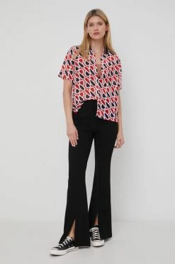 Πουκάμισα Πουκάμισο Pepe Jeans Lena χρώμα: κόκκινο,