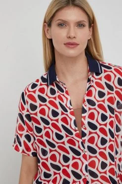 Πουκάμισα Πουκάμισο Pepe Jeans Lena χρώμα: κόκκινο, -Pepe Jeans Sales Store unnamed file 1731