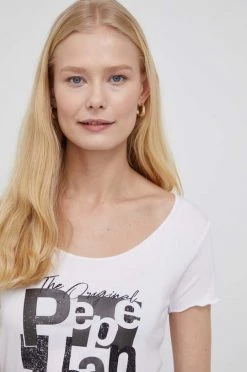 Κοντομάνικο Μπλουζάκι Pepe Jeans Chelsea χρώμα: άσπρο 10 Κοντομάνικο Μπλουζάκι Pepe Jeans Chelsea χρώμα: άσπρο -Pepe Jeans Sales Store unnamed file 1766