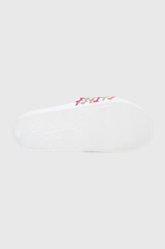 Σαγιονάρες Παντόφλες Pepe Jeans Slider Colors χρώμα: άσπρο 7 Σαγιονάρες Παντόφλες Pepe Jeans Slider Colors χρώμα: άσπρο - Image 5