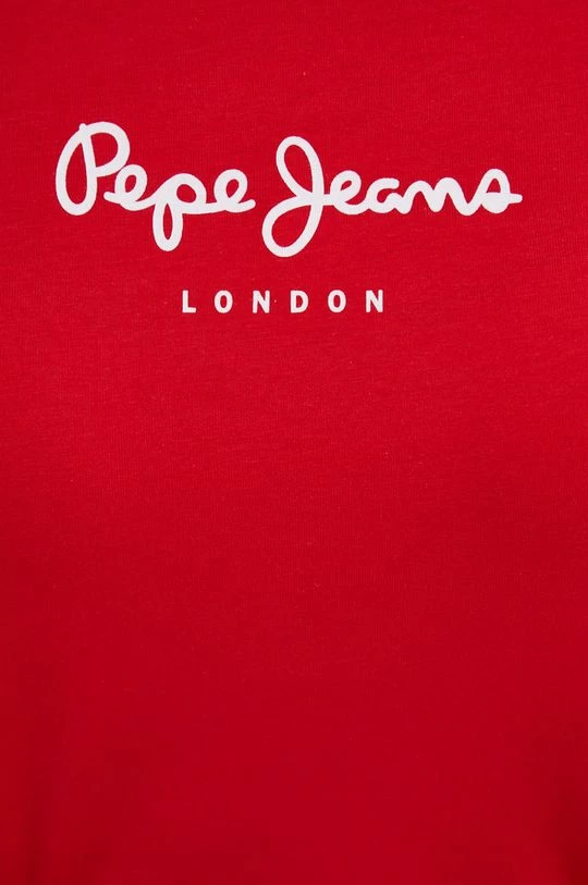 Κοντομάνικο Pepe Jeans - Μπλουζάκι New Virginia κόκκινο 7 Κοντομάνικο Pepe Jeans - Μπλουζάκι New Virginia κόκκινο - Image 5